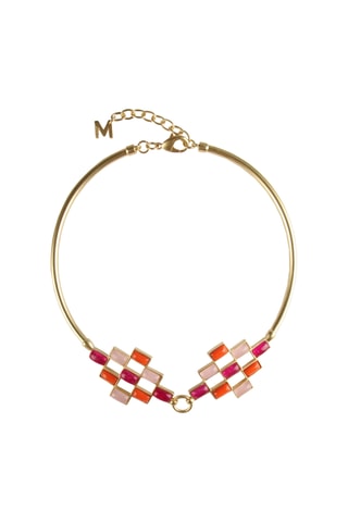 Collier doré à l'or rose