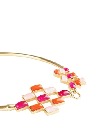 Collier doré à l'or rose