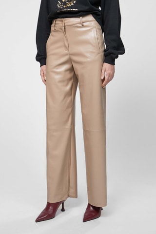 Pantalon wide legs - Beige