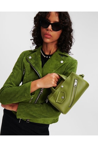 Sac à main en cuir - Vert