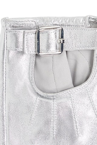 Mitaines en cuir de chèvre - Argenté