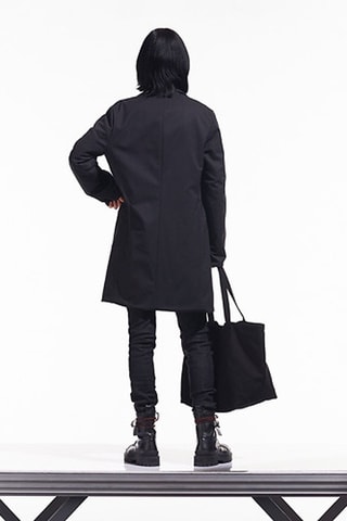 Manteau en laine vierge - Noir - masqué dde achats