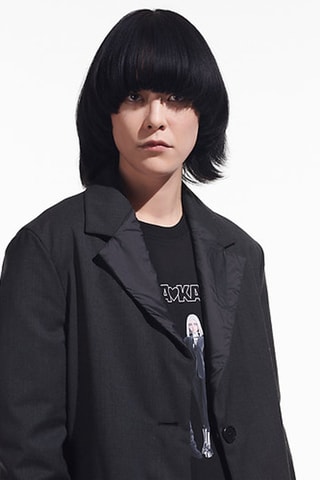 Manteau en laine vierge - Noir - masqué dde achats