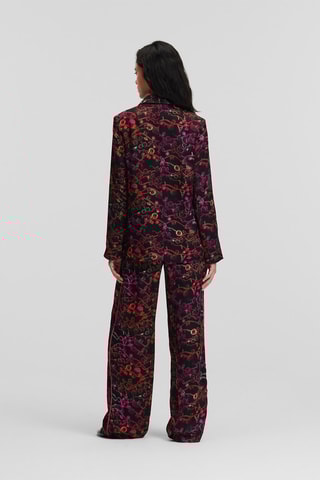 Veste - Noir et fuchsia