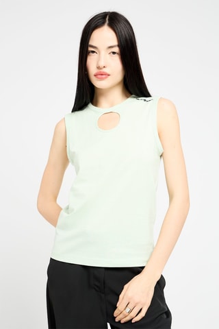 Top en coton biologique - Vert