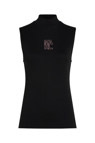 Top sans manches - Noir