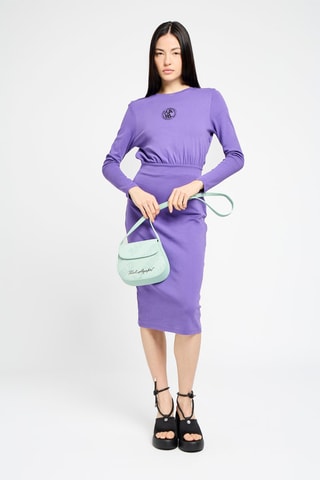 Robe fourreau - Violet