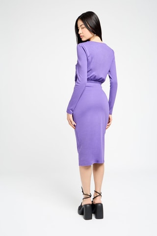 Robe fourreau - Violet