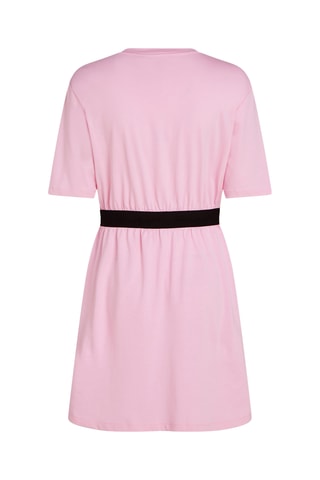 Robe t-shirt en coton biologique - Rose