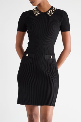 Robe fourreau - Noir