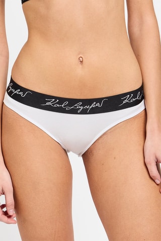 Culotte en coton biologique - Blanc