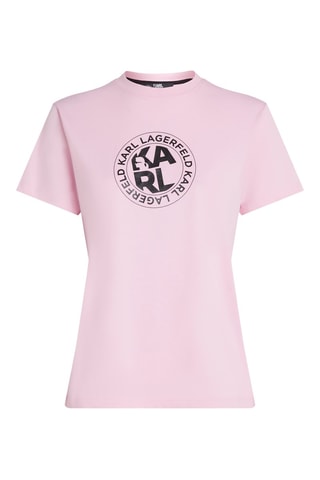 T-shirt en coton biologique - Rose