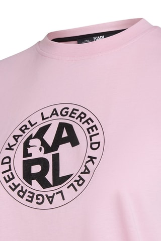T-shirt en coton biologique - Rose