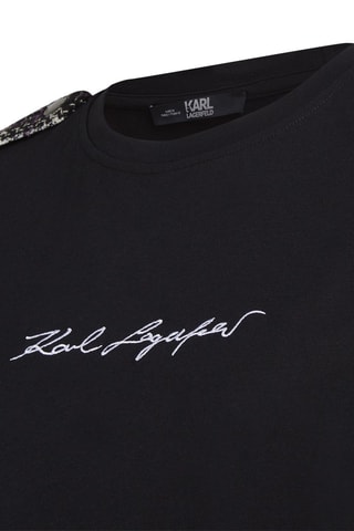 T-shirt en coton biologique - Noir