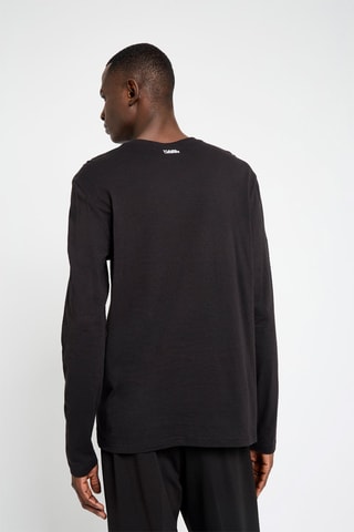 T-shirt regular en coton biologique - Noir