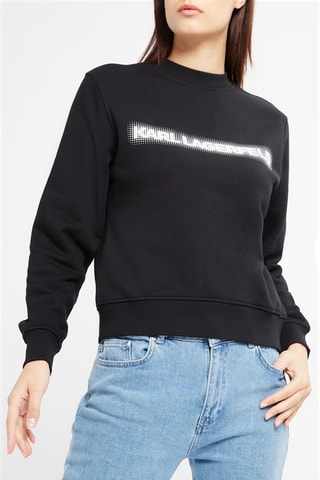 Sweat en coton biologique - Noir