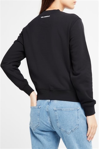 Sweat en coton biologique - Noir