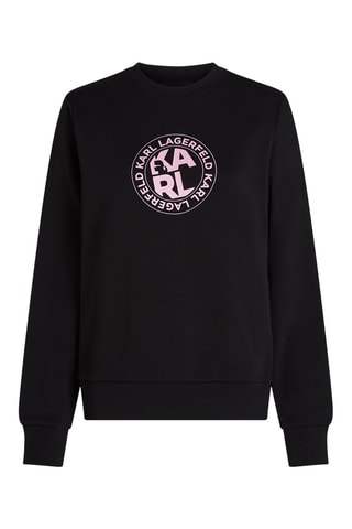 Sweat en coton biologique - Noir