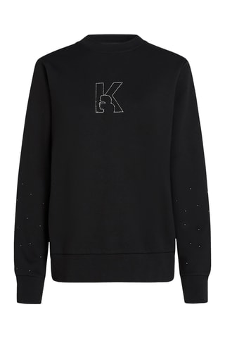 Sweat en coton biologique - Noir