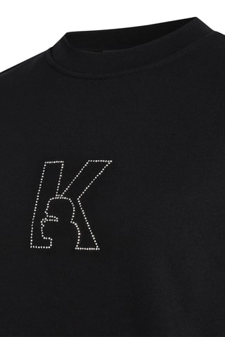 Sweat en coton biologique - Noir