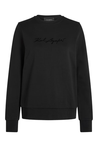 Sweat en coton biologique - Noir