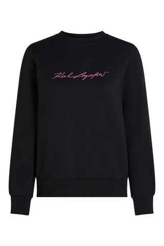 Sweat en coton biologique - Noir