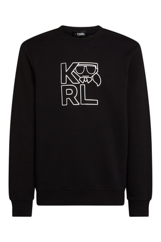 Sweat en coton biologique - Noir