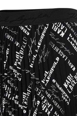 Jupe plissée - Noir et blanc