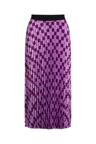 Jupe plissée - Violet