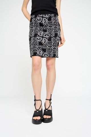 Jupe fourreau - Noir