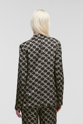 Blazer - Noir et vert citron