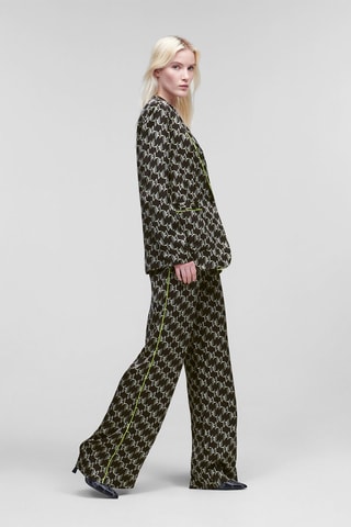 Blazer - Noir et vert citron