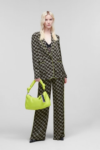 Blazer - Noir et vert citron