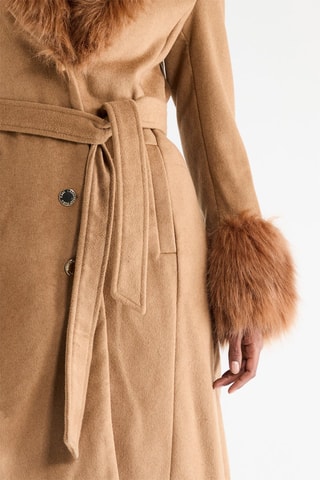 Manteau en laine - Marron