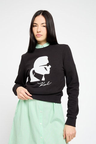 Sweat en coton biologique - Noir