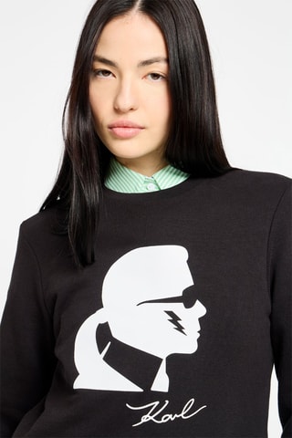 Sweat en coton biologique - Noir