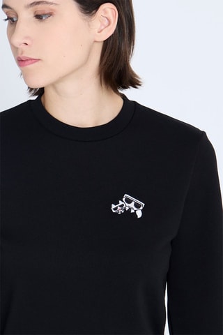 Sweat en coton biologique - Noir