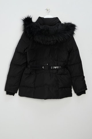 Manteau à capuche - Noir 