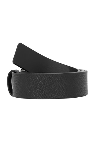 Ceinture en cuir - Noir