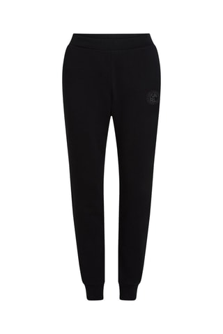 Jogging en coton biologique - Noir