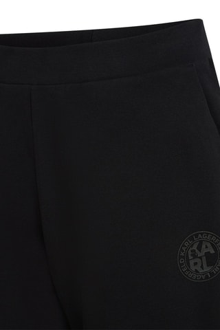 Jogging en coton biologique - Noir