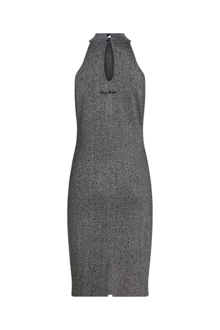 Robe droit - Gris foncé chiné