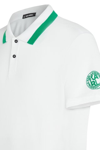 Polo en coton biologique - Blanc