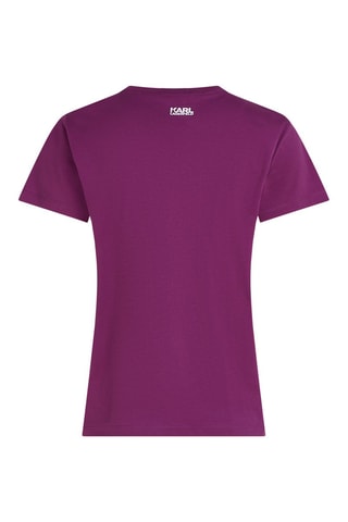 T-shirt en coton biologique - Violet