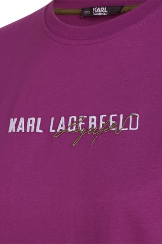 T-shirt en coton biologique - Violet