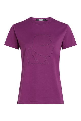 T-shirt en coton biologique - Violet