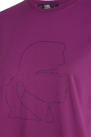 T-shirt en coton biologique - Violet