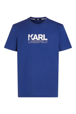 T-shirt en coton biologique - Bleu marine