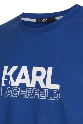 T-shirt en coton biologique - Bleu marine