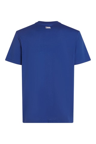 T-shirt en coton biologique - Bleu marine